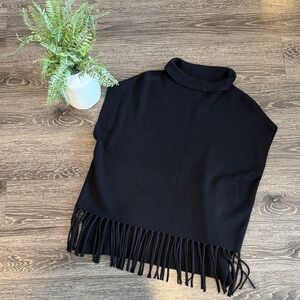 Elliott Lauren Black Ribbed Sweater